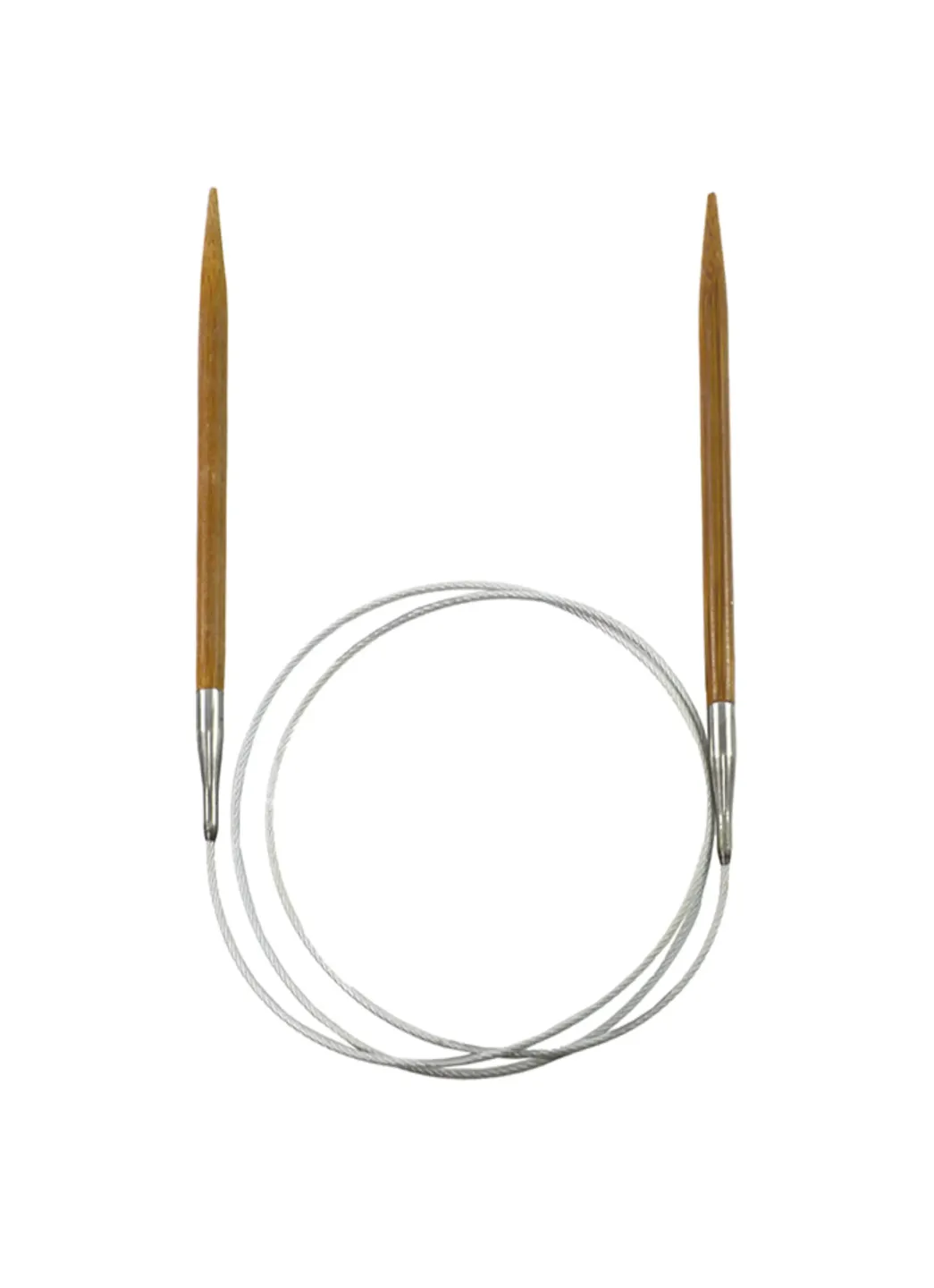 AGULHA CIRCULAR BAMBU C/ 60CM CIRCULO